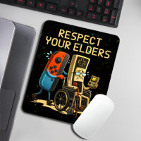 Respect Your Elders Gaming Control Retro Funny