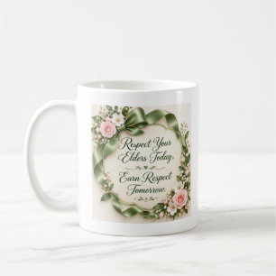 Respect Your Elders Mug Grandparent Gift Mug