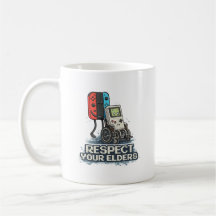 Respect Your Elders Retro Gaming Design