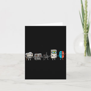 Respect Your Elders Retro Gaming Funny Gamer Contr Card