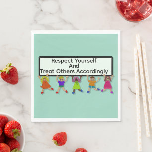 Respect Yourself Paper Napkin