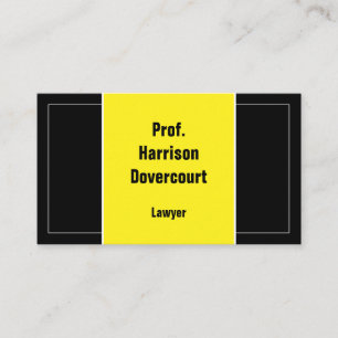 Respectable, Humble & Professional Business Card