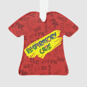 RESPIRATORY CARE by Slipperywindow Ornament