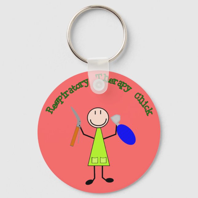 Respiratory Chick Key Ring (Front)