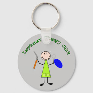 Respiratory Chick Key Ring