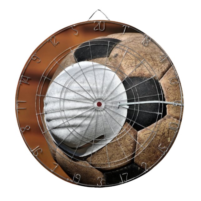 Respiratory Soccer Covid Protection Dartboard (Front)