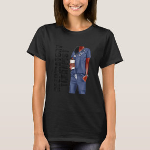 Respiratory Therapist Afro Love Melanin African Am T-Shirt
