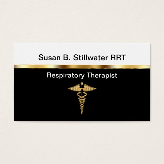 Respiratory Therapist Business Cards
