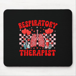 Respiratory Therapist Care Professional Funny Rt V Mouse Mat