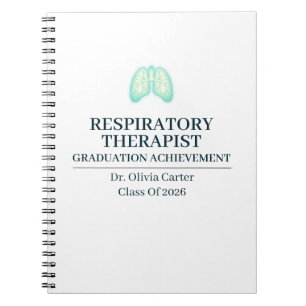Respiratory Therapist Custom Name Since Year Notebook