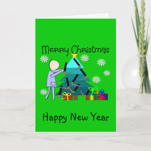 Respiratory Therapist Funny Christmas Cards