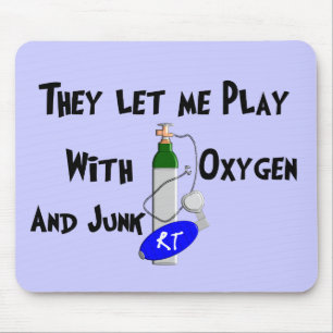 Respiratory Therapist Funny Gifts Mouse Mat