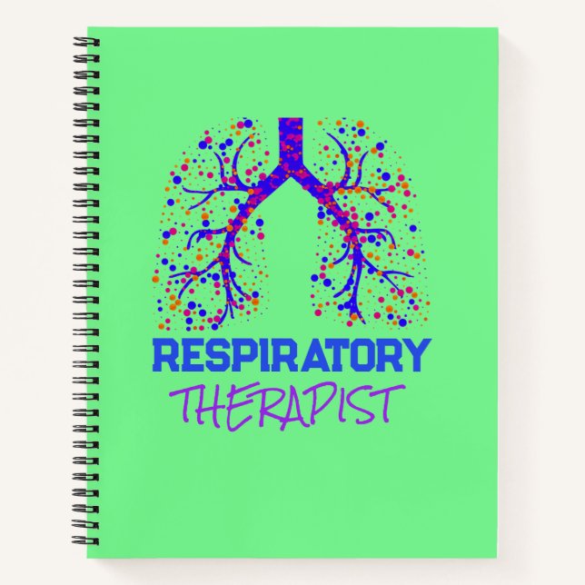 Respiratory Therapist Gift Notebook (Front)