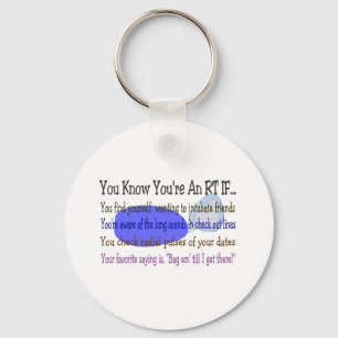 Respiratory Therapist Gifts Key Ring