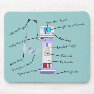 Respiratory Therapist Gifts Mouse Mat