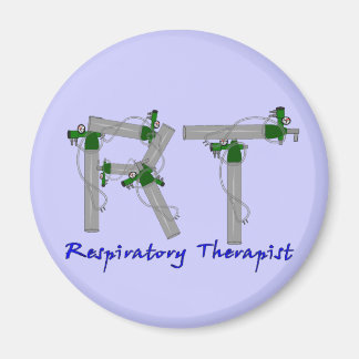Respiratory Therapist Gifts O2 Tank Design Magnet