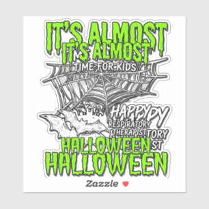 Respiratory Therapist Halloween Spider Web Design_