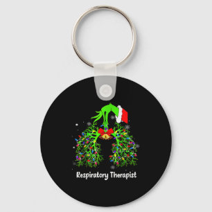 Respiratory Therapist Istant Rt Care Xmas Therapy Key Ring