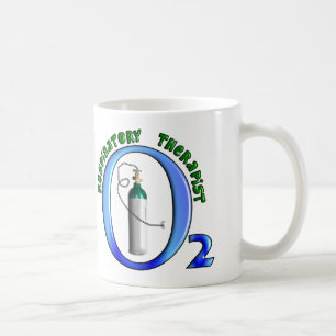 Respiratory Therapist O2 Tank Design Coffee Mug