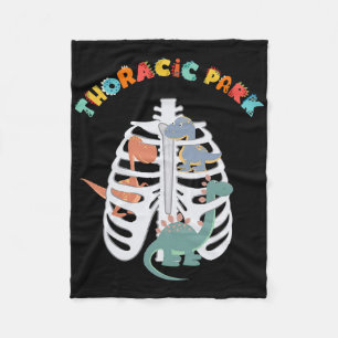 Respiratory Therapist Paediatrics Nurse Animal Tho Fleece Blanket