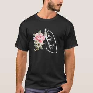 Respiratory Therapist Respiratory Therapy Flowers  T-Shirt