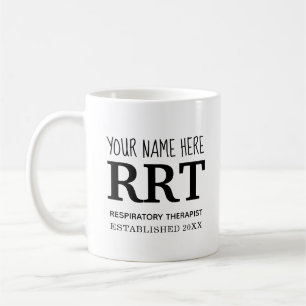 Respiratory Therapist RRT Customisable Mug