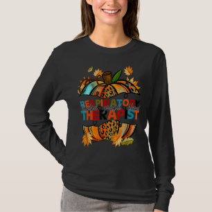 Respiratory Therapist Rt Halloween Costume Skeleto T-Shirt