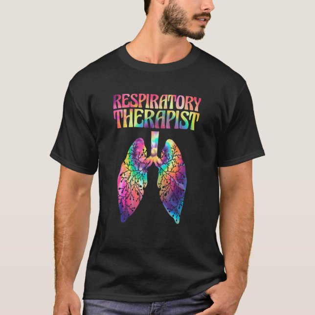 Respiratory Therapist RT Pulmonologist T-Shirt (Front)