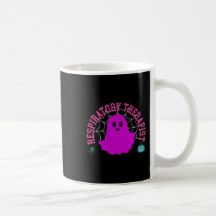 Respiratory Therapist Spooky Halloween Ghost Rt Nu Coffee Mug