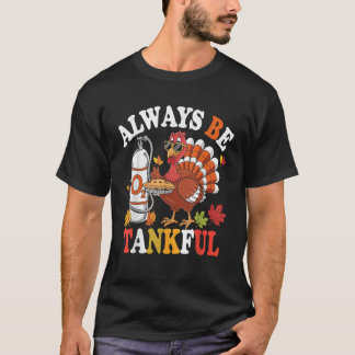 Respiratory Therapist Thanksgiving Nurse Autumn Fa T-Shirt