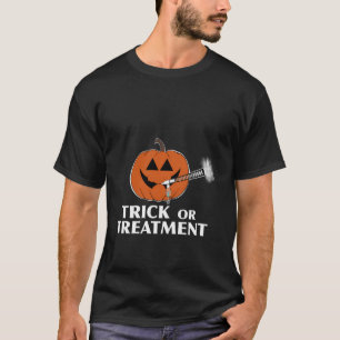 Respiratory Therapist Trick Or Treatment Pumpkin H T-Shirt