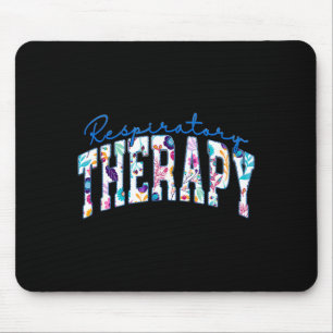 Respiratory Therapy Funny Therapist Rt Design Mouse Mat