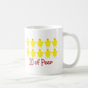 Respiratory Therapy Gifts "10 of PEEP"  Funny Coffee Mug