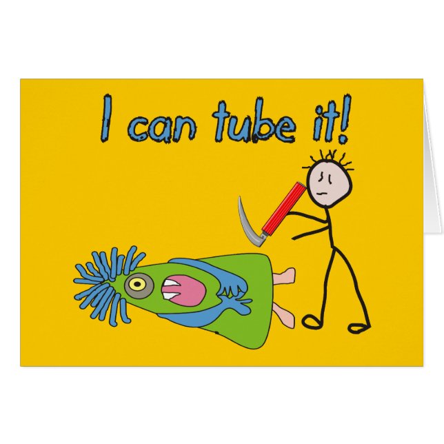 Respiratory Therapy Gifts "I Can Tube it!" (Front Horizontal)