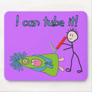 Respiratory Therapy Gifts "I Can Tube it!" Mouse Mat
