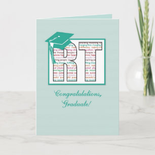 Respiratory Therapy Graduation Congratulations, RT Card
