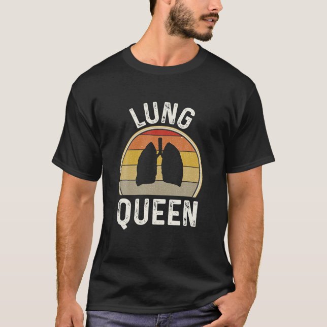 Respiratory Therapy Lung Transplant Health Pulmona T-Shirt (Front)