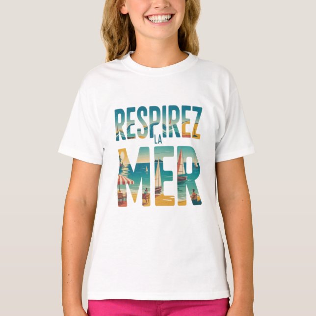 Respirer la Mer T-Shirt (Front)