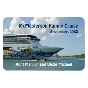 Resplendent Bow Stateroom Door Marker Magnet