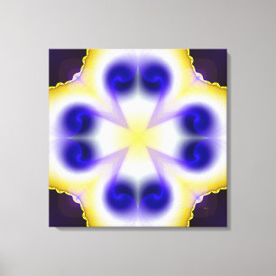 Resplendent Emergence Wrapped Canvas Print