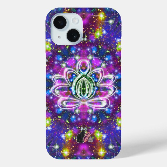 Resplendent Zen Lotus Case-Mate iPhone Case (Back)