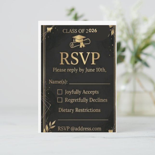Response Card (Standing Front)