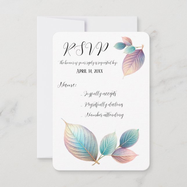 Response Card (Front)