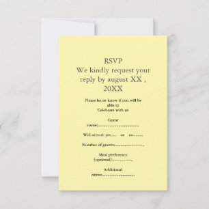 Response Card