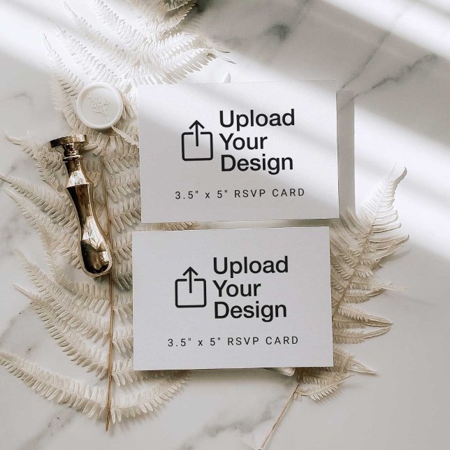 Response Card 3.5" x 5" RSVP Enclosure (Creator Uploaded)