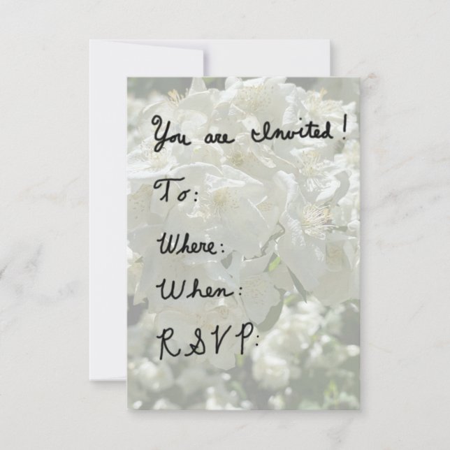 Response Card Invitation (Front)