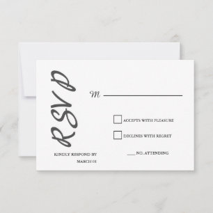 Response Reply Modern Plain Minimalist Simple