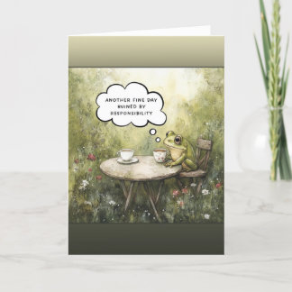 Responsibility Note Card