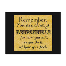 Responsibility Quote