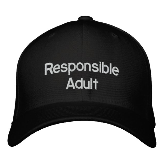 Responsible Adult Hat (Front)